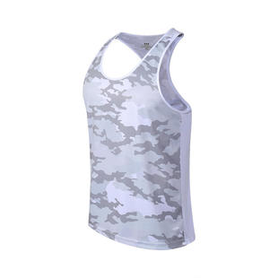 Sports Vest Men's Summer Quick-drying Running Sleeveless Fitness Clothes Loose Training Clothes Basketball Camouflage Top Clothes