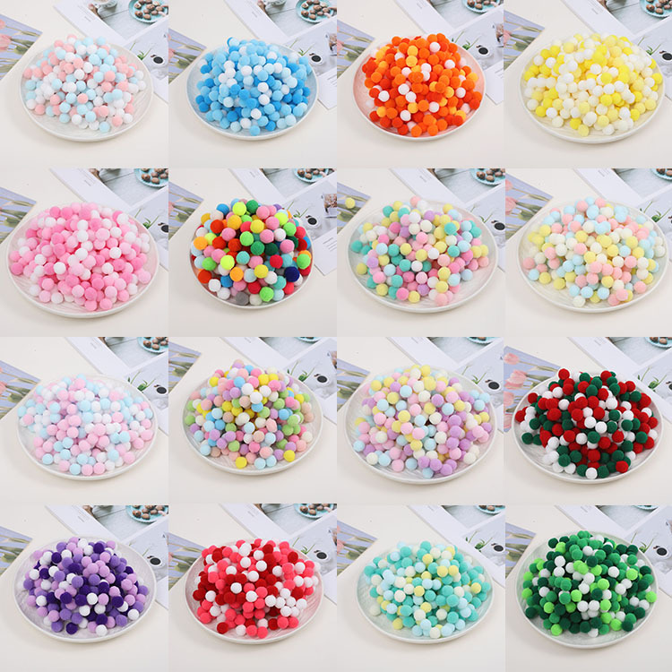 Colorful wool balls polyester high elastic wool balls DIY…