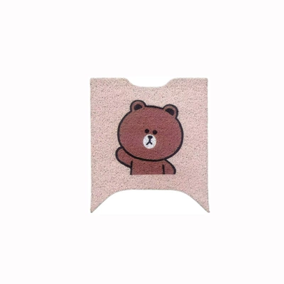 Am1200Dt-27S Wire Ring Foot Pad | Electric vehicle foot mat - emma-guard-a516brown-bear