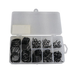 跨境專供120個入多規格高碳鋼海竿磯釣導眼頂環套裝魚竿漁具配件