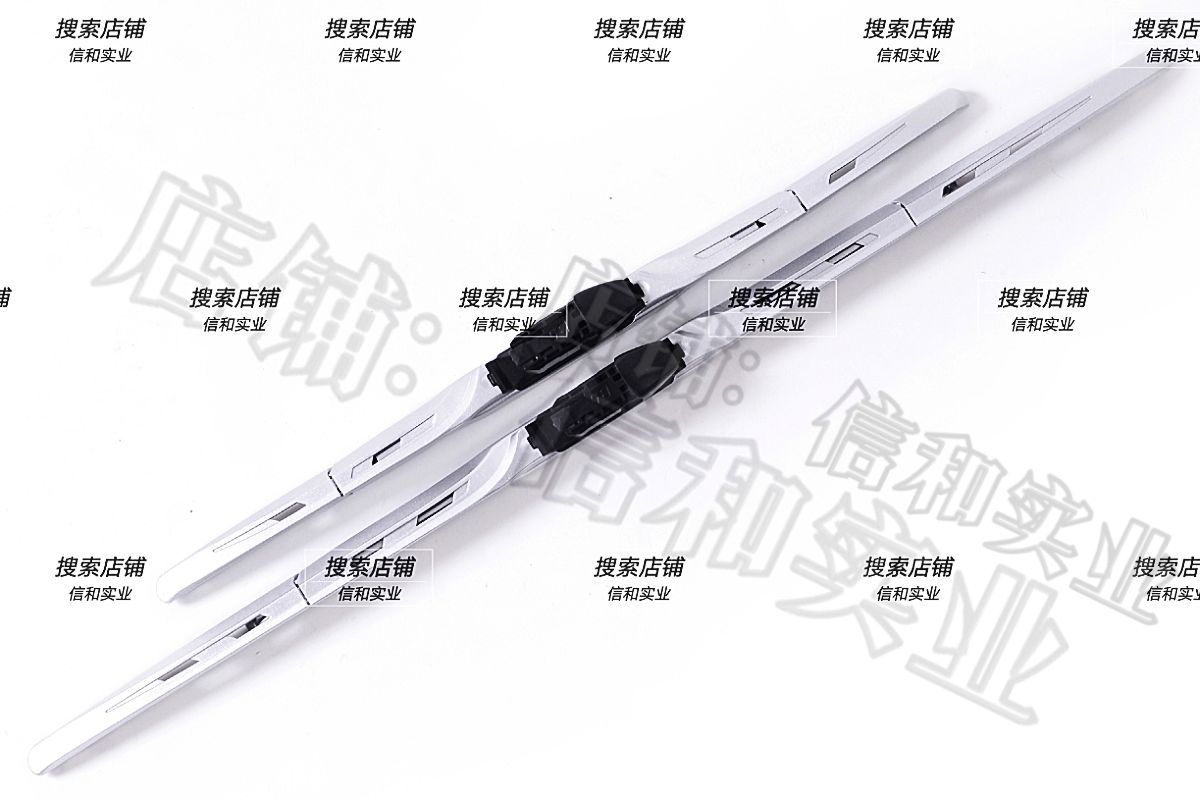 Original Car-Specific Silent Three-Section Wiper Blades, Modified Car Frame-Type Colored Wipers, Universal Wipers