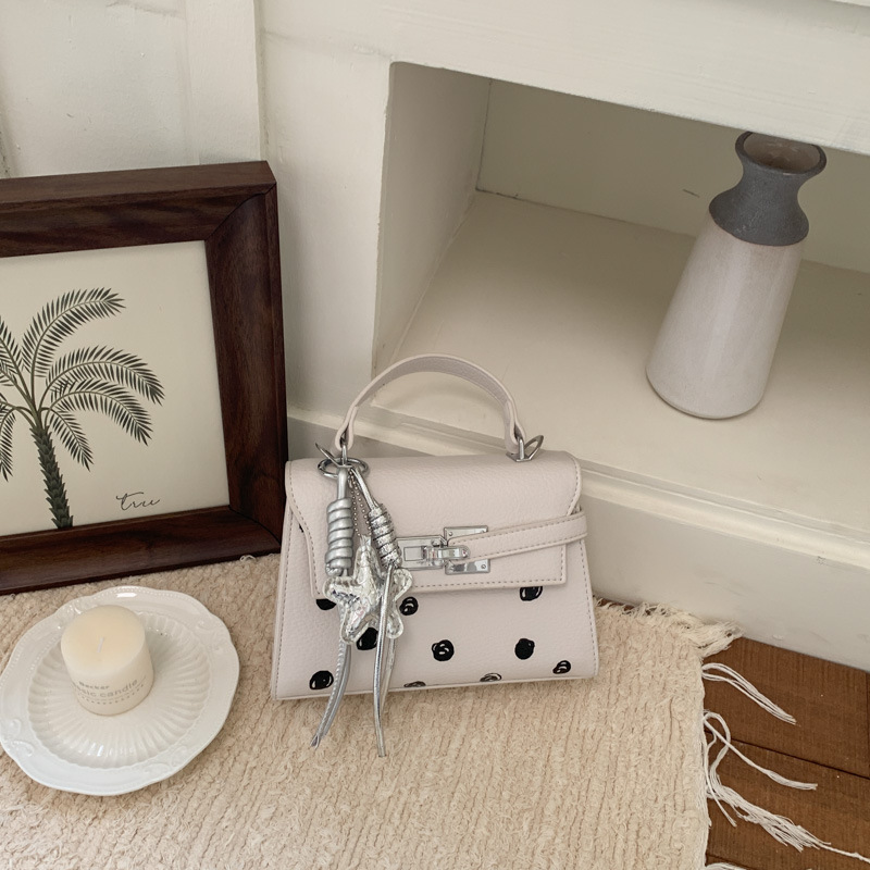 Nicho de diseño de estrellas bolso de mano sensación de Kelly bolso pequeño bolso cuadrado de textura cotidiana de viaje bolso de mochila versátil