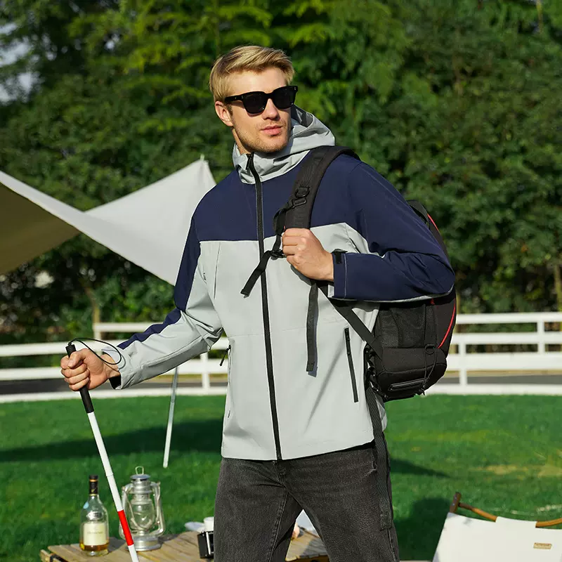 春秋轻薄款冲锋衣男女单层薄款防风防水跑步登山休闲外套可印logo