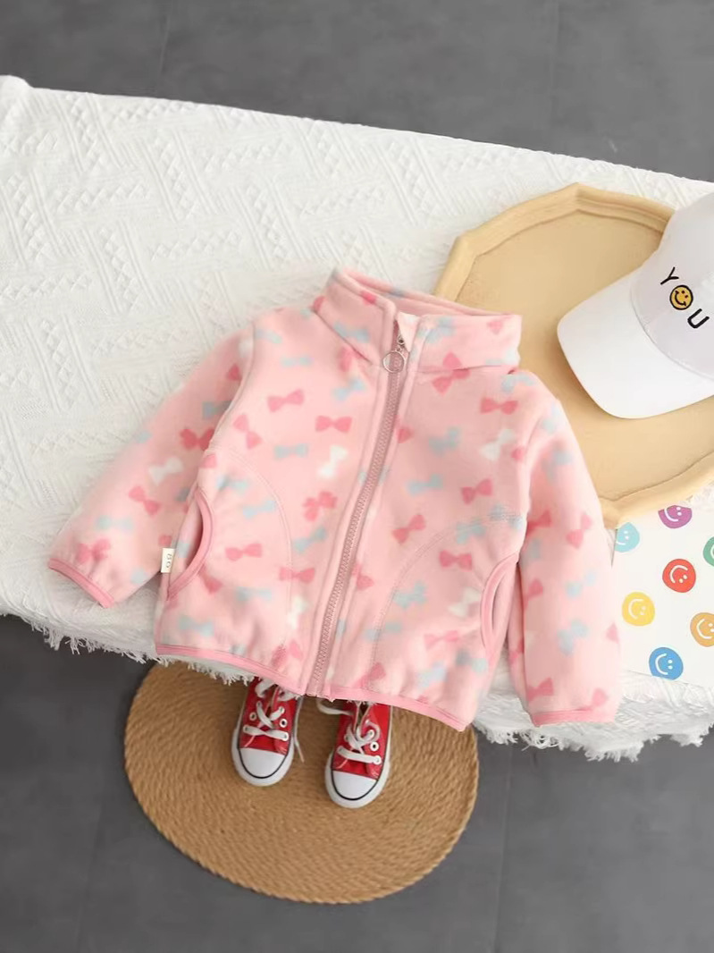Children's velvet jacket