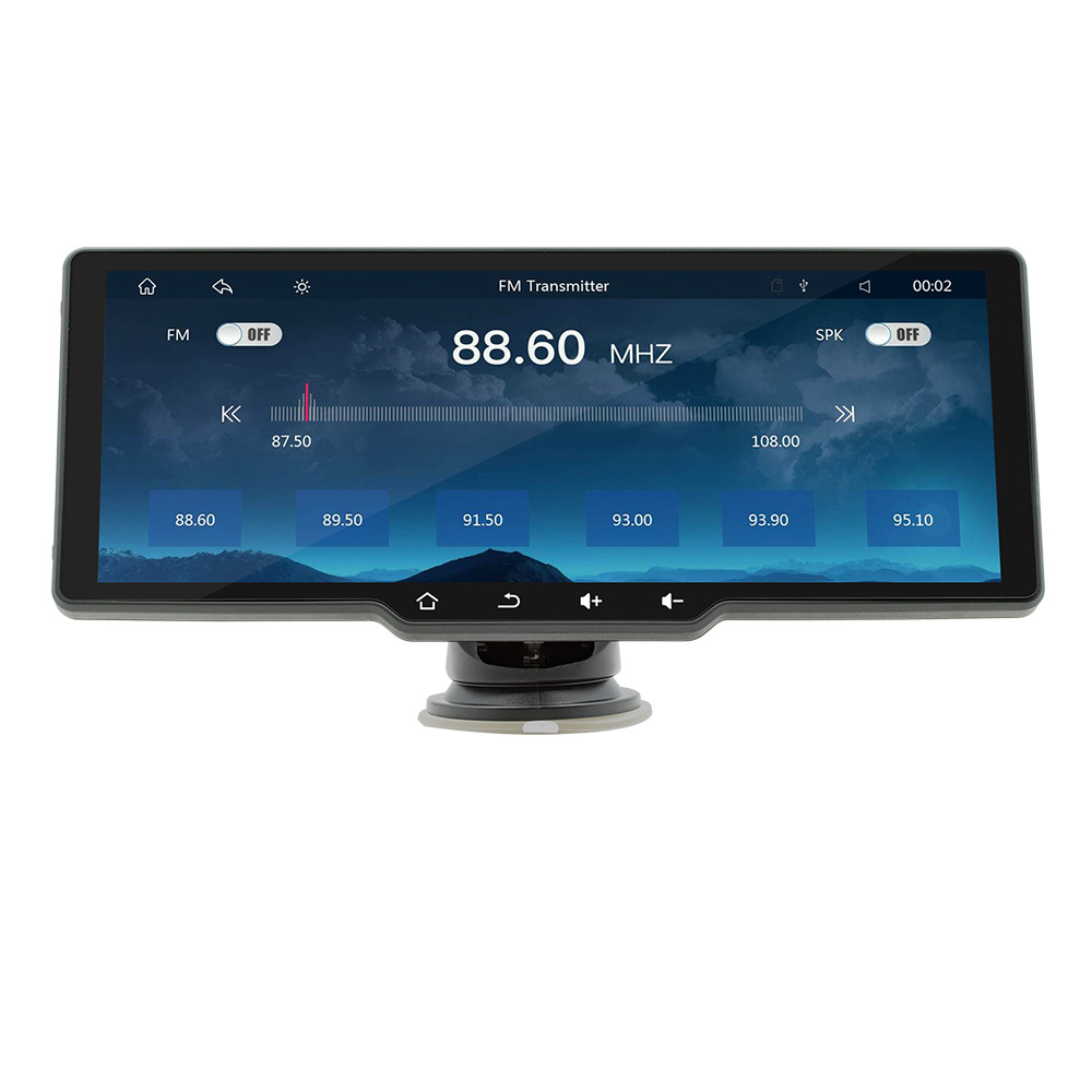 Transfronterizo nuevo 10,26 pulgadas coche MP5 reproductor HD portátil inalámbrico carplay grabadora de conducción