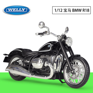 WELLY����1:12���R2020��BMW R18�ؙC܇����Ͻ�Ħ��܇ģ�����