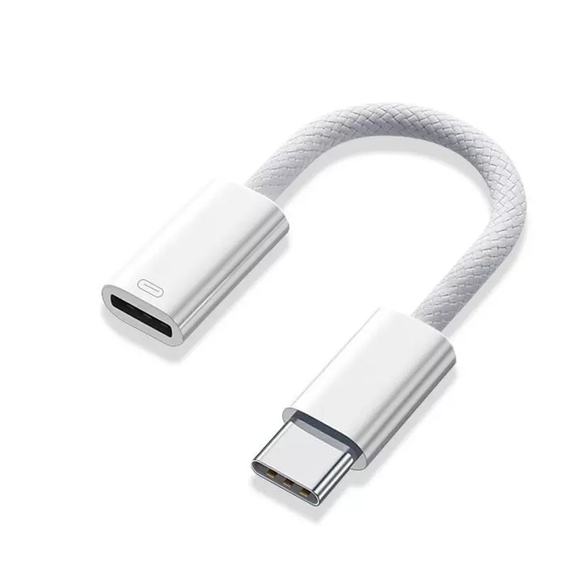 适用于iphone1516转接头lightning转typec转换头手机充电数据新款