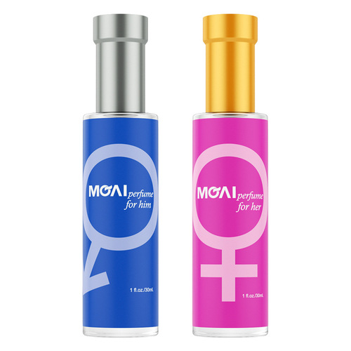 MOAI Men's and Women's Pheromone Perfume Youthful Charm Light Fragrance Temptation Attracting Perfume One Piece Wholesale