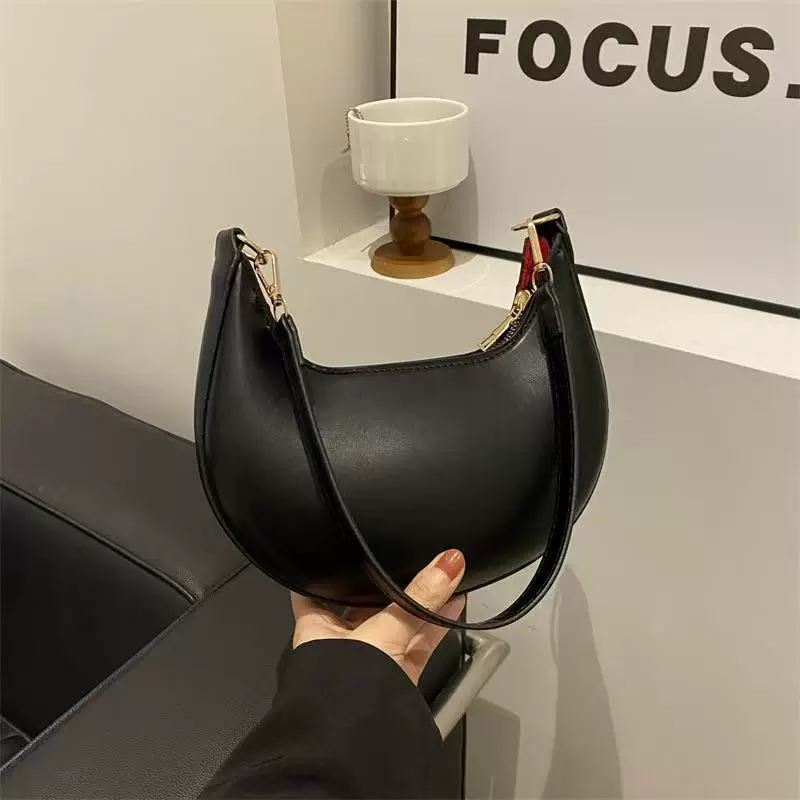 跨境法式小众包包女2025流行质感新款潮百搭简约时尚单肩包腋下包
