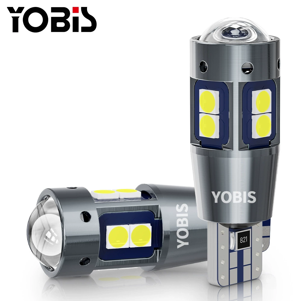 Youbis Lights 3030 10SMD лампа для чтения подсветка декодирования t10 лампа дисплея бесступенчатая карточная лампа canbus