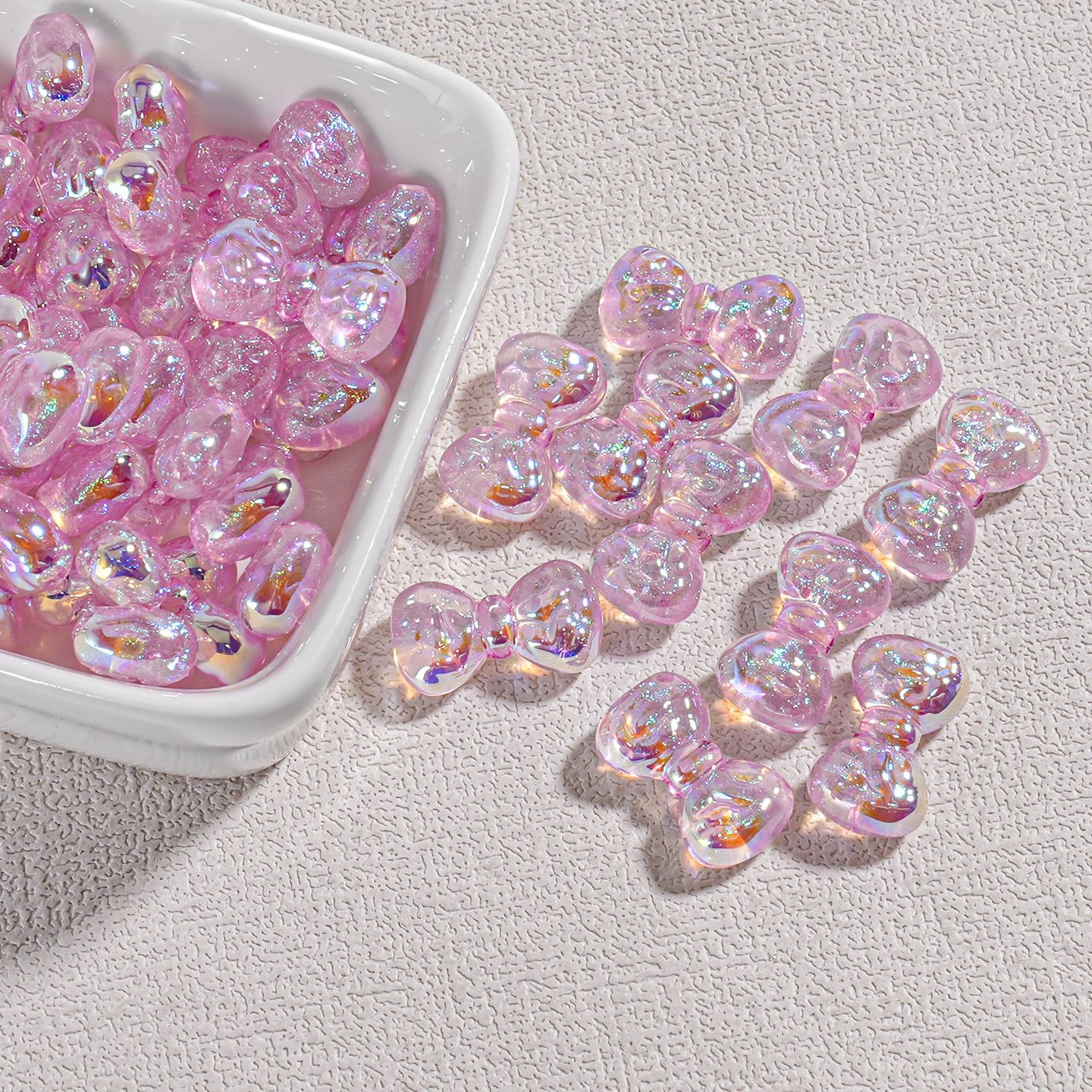 Cadena de teléfono móvil de cristal, cadena colgante de teléfono móvil de perlas, cadena de muñeca, material, cuentas de lazo, cuentas sueltas, lote hecho a mano de bricolaje