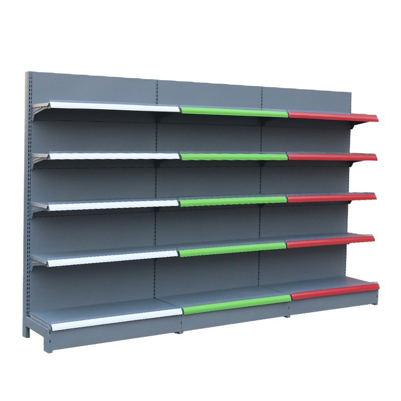 [Suporte a la personalización] estantes de supermercado estantes de exhibición estantes de estantes de tiendas de conveniencia estantes de bocadillos tablero plano multicapa
