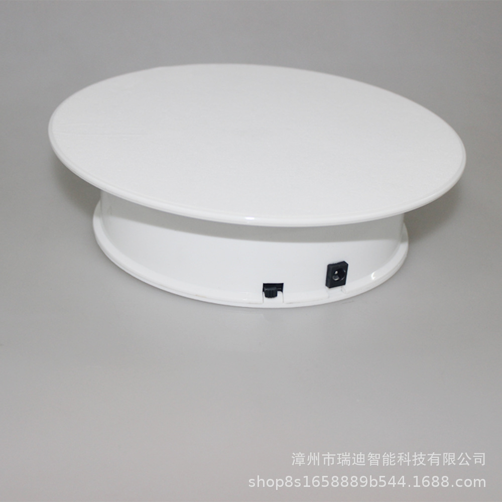 电动转盘 360°USB旋转展示架网红直播主播视频拍摄旋转展示台