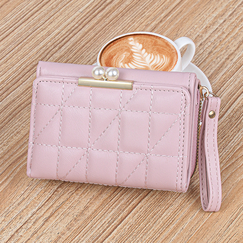 Women's Solid Color Pu Leather Flip Cover Wallets display picture 9