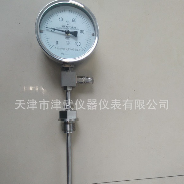 供应热电偶 热电阻双金属温度计 温度计测温仪 一体化温度计