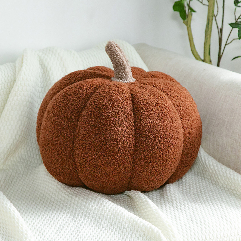 カボチャ枕リビングルームソファハイエンド枕かわいい特殊形状枕寝室出窓装飾クッション|undefined