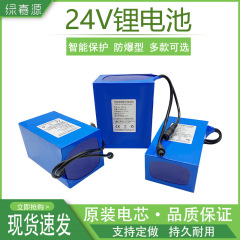 24vポリマーリチウム電池大容量ledモータースピーカー医療機器機器充電可能25.5ボルト電源