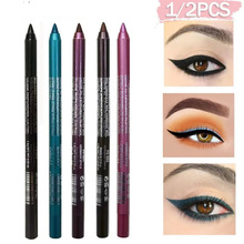 6 Color Long-lasting Eyeliner Pencil Waterproof Pigment跨境