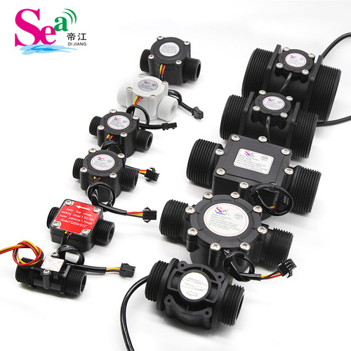 DiJiang Water Flow Sensor for Water Heaters, Agricultural Irrigation, and Liquid Measurement – Hall Effect Flow Sensor