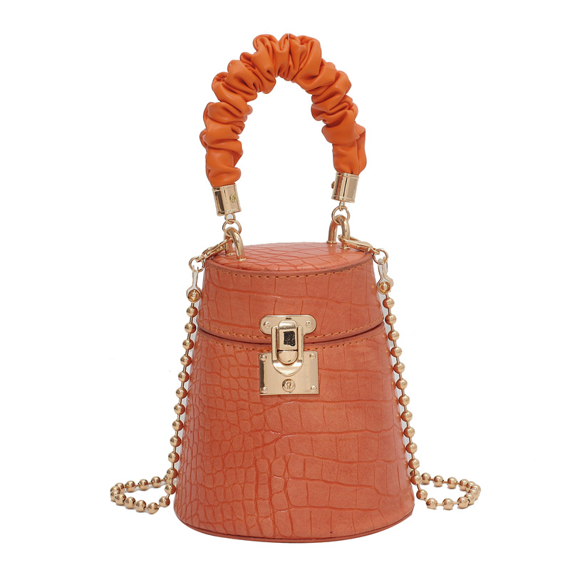 Crocodile Pattern Hobo Bag Women's Chain Shoulder Handbag Fashion_voghion.com
