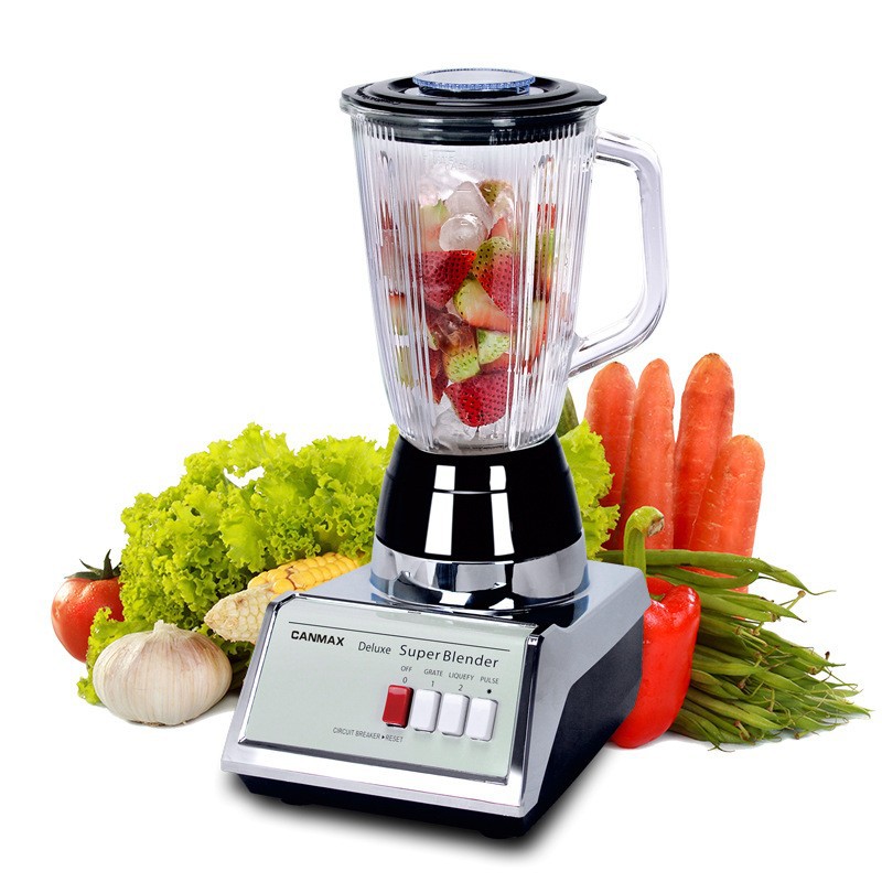 外贸欧规英规二合一1.7L玻璃杯多功能厨房家用搅拌机 料理机 碎冰