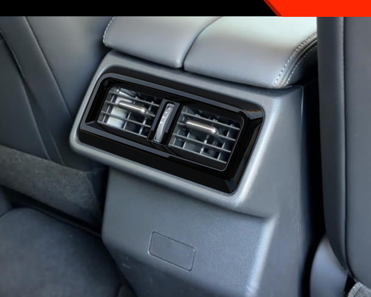 Suitable for Mazda 26 models CX-5 modified rear air conditioning outlet decorative frame car interior accessories