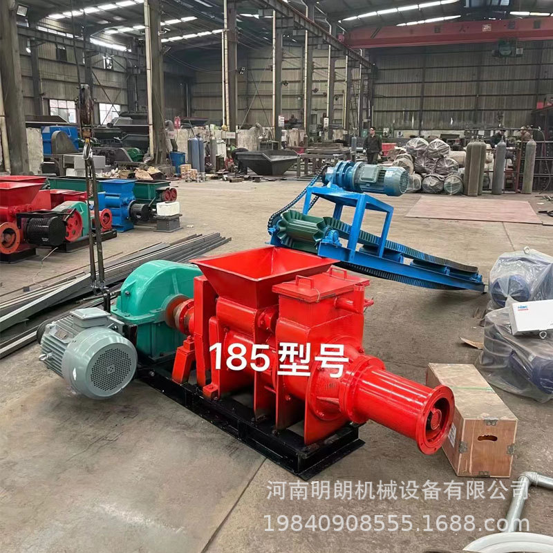 大型真空挤出机青砖红砖机械设备 大型粘土真空古制瓦机瓦片机械