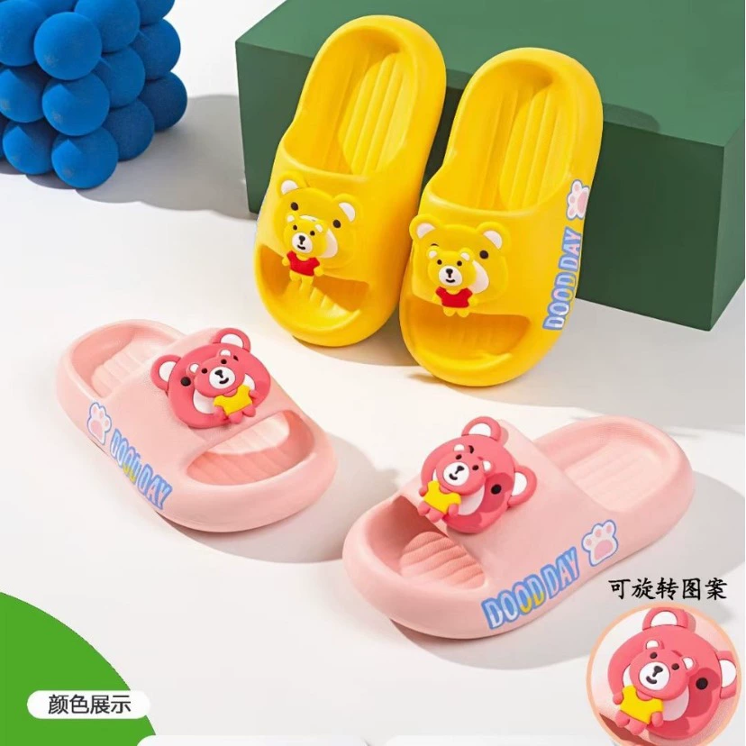 Детские тапочки Летняя EVA Light Baby Девушка милая противоскользящая мальчик мультфильм Комфорт в помещении и на изнутри слово тапочки