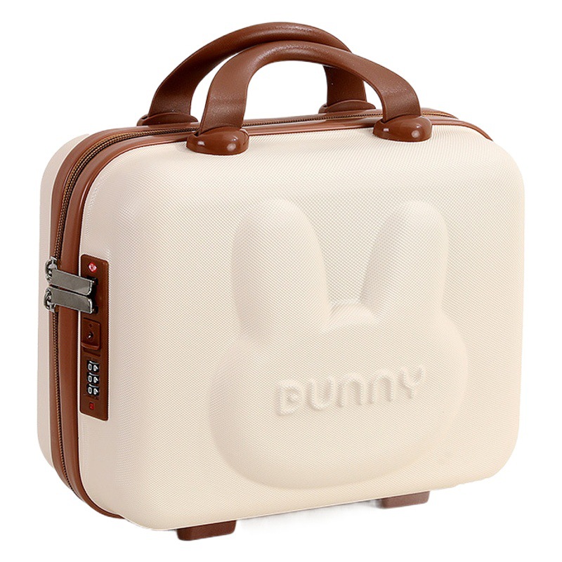 Nuevo conejo maleta maquillaje regalo de mano caja de boda 14 pulgadas 16 pulgadas maleta maleta