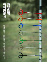 アウトドア延長太めキャンプライトアクセサリーランプフックランプラック衣類掛け袋豚しっぽフックsフック