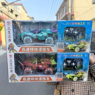 儿童电动遥控特技车1688-24亲子互动2.4G灯光遥控赛车玩具礼物男