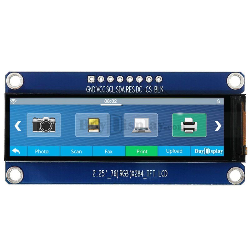 2.25-Inch 76X284 Dot Matrix Ips Color Lcd Display Module Arduino Raspberry Pi Color Screen Module 2.25-Inch 76X284 Dot Matrix Ips Color Lcd Display Module Arduino Raspberry Pi Color Screen Module