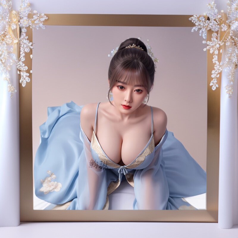 Silicone Full-Body Doll That Can Be Inserted into Adult Products, No Inflatable Needed, Beauty Sex Doll Stand, Half-Body Doll Mold