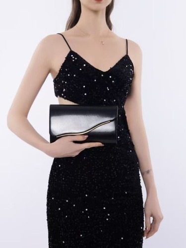 Fashionable and Luxurious Chain Bag for Cross-Border Ladies' Evening Banquet, Wedding, Party, Handbag, Amazon Exclusive Supply