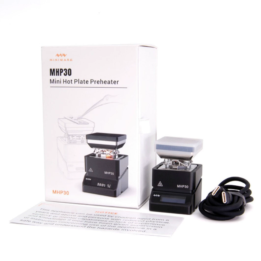 MHP30 мини-нагревательный платформер набор интеллектуальная термостата поддержка обновления прошивки удобно носить без источника питания