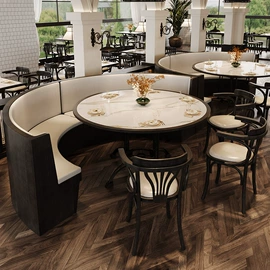 成套餐桌椅;卡座;户外金属桌椅