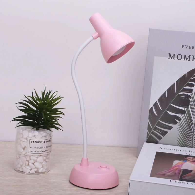 LED-учебная настольная лампа для учащихся младших классов для зарядки в спальне, защита глаз