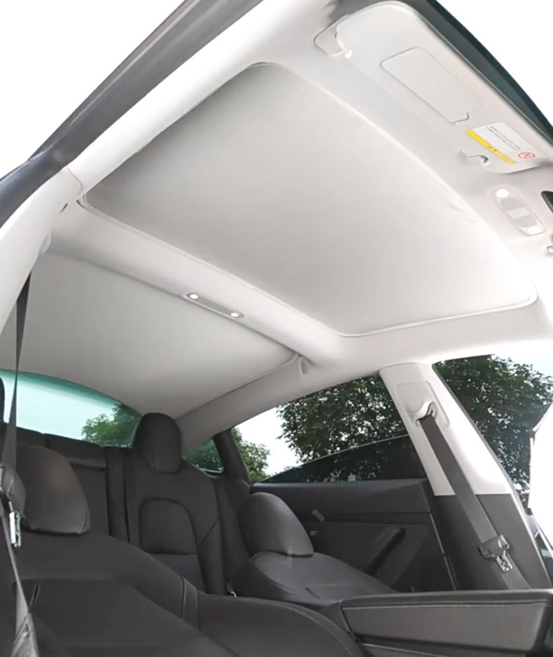 Polar Krypton 007 special skylight sunshade thermal insulation film car interior mesh sunshade wholesale factory direct supply