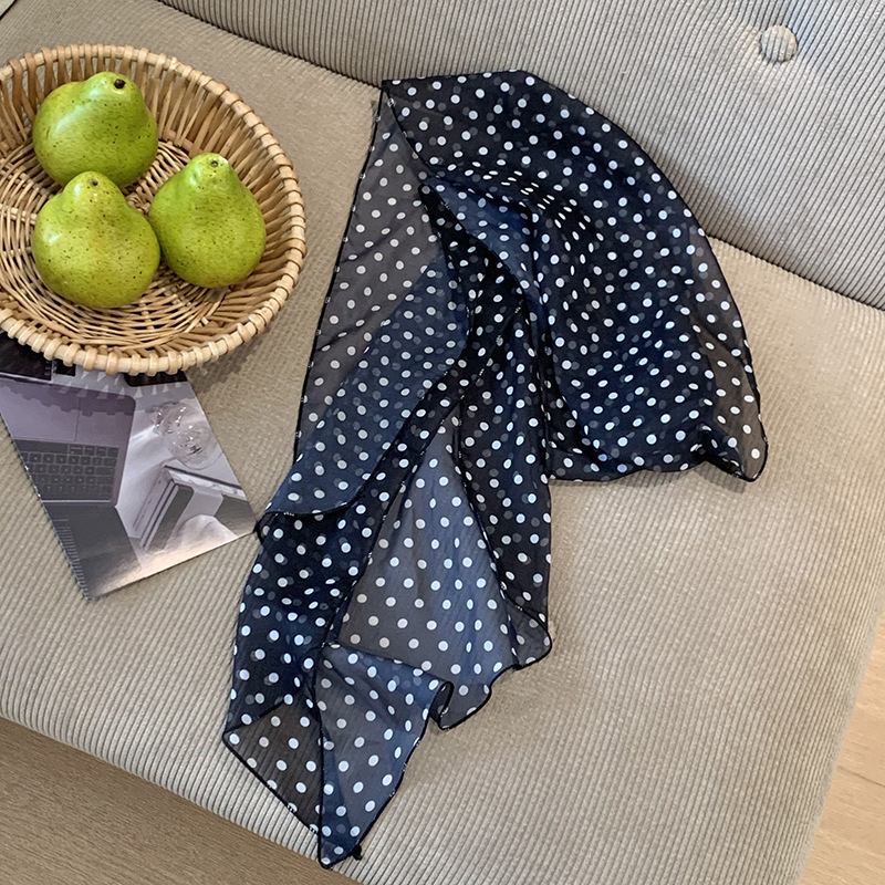 Pañuelo de seda para mujer Pañuelo de seda de gasa de alta calidad con sentido salvaje