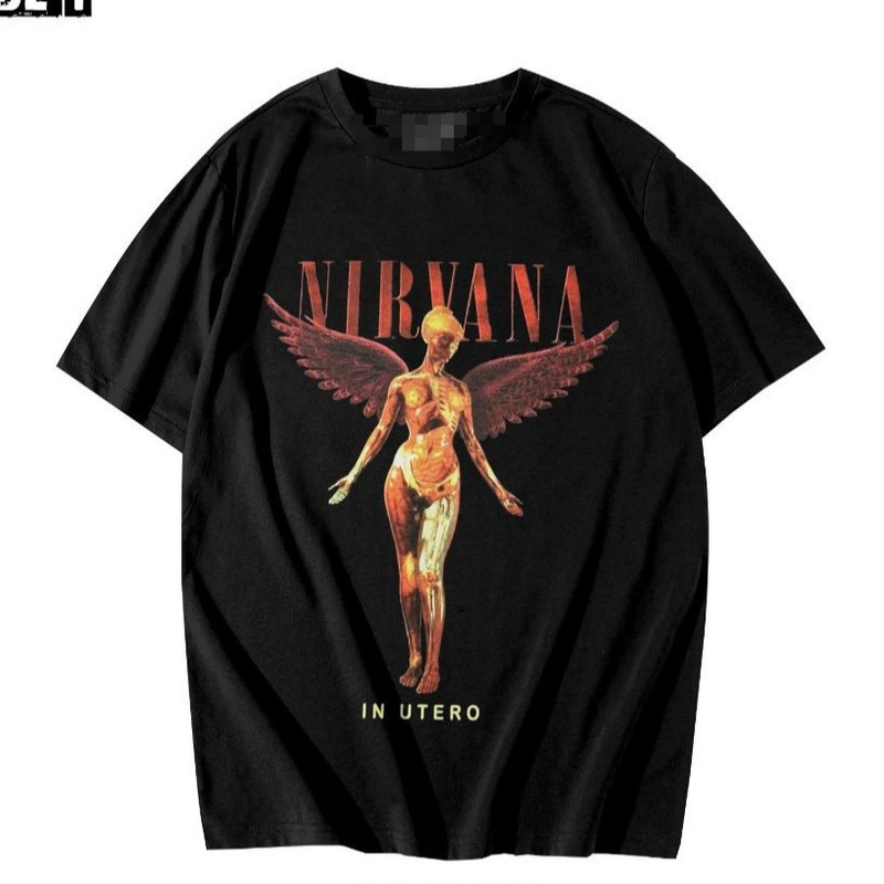 Nirvana in Utero Band T-Shirt Music Gildan Unisex Nirvana Same Style Printed t Nirvana in Utero Band T-Shirt Music Gildan Unisex Nirvana Same Style Printed t