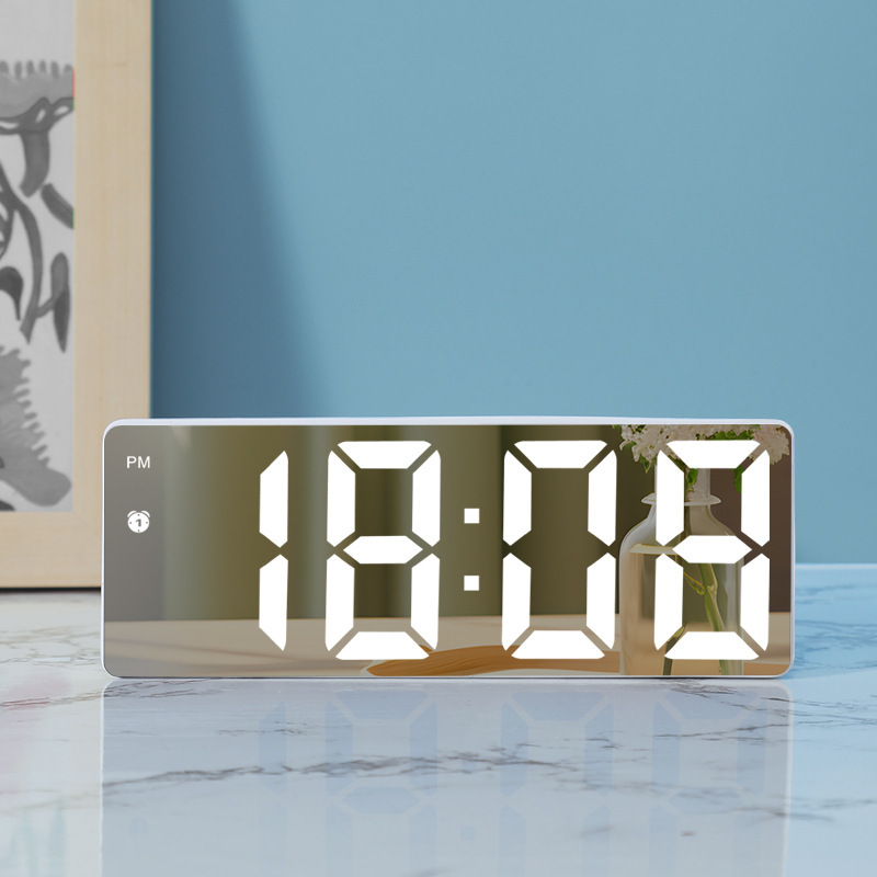 跨境家用多功能定时闹钟学生专用usb LED Clock桌面智能电子时钟|undefined