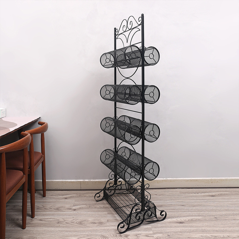 雙面發箍架子 收納鐵藝頭箍落地4層發卡首飾展示架飾品店頭箍展架