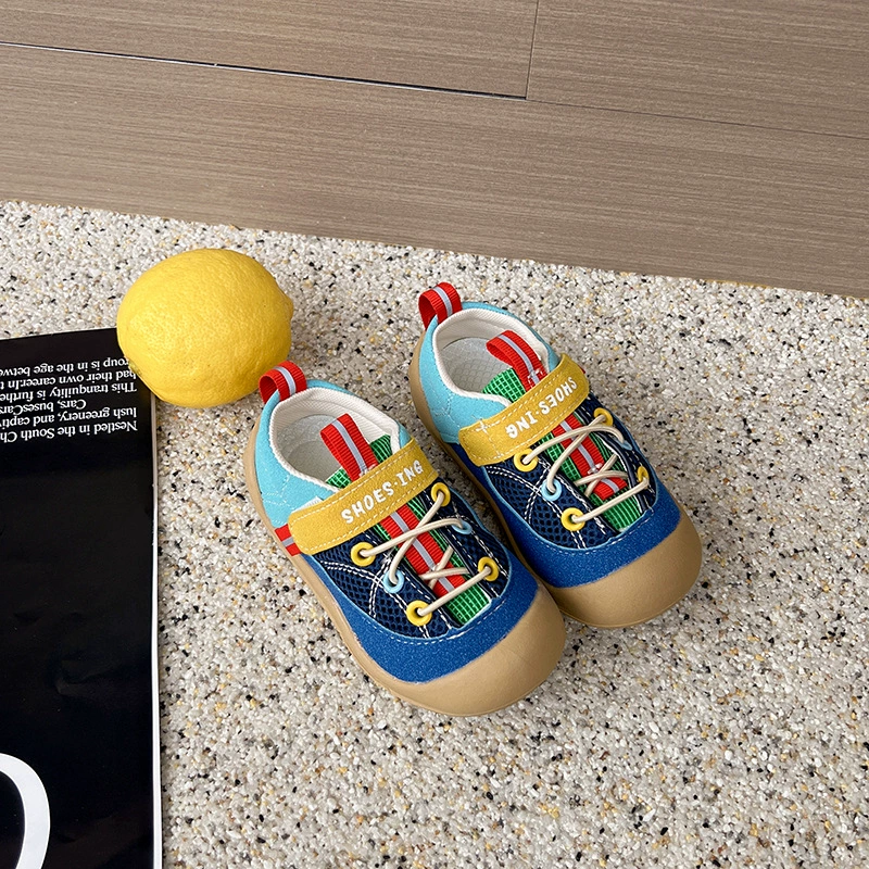 Детская обувь для малышей 2025, летняя модная спортивная обувь для мальчиков, обувь для малышей, повседневная обувь для девочек
