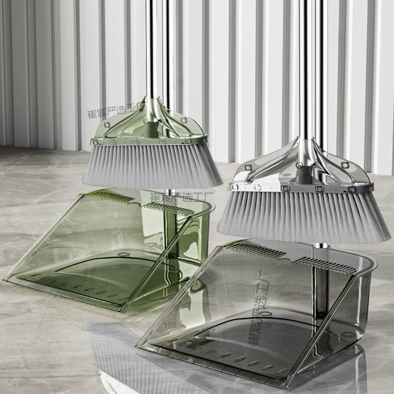 Набор метлы и совка, набор из двух предметов, мягкая щетина, зашифрованная и утолщенная комбинация, набор метлы и совка, лопата для бытового мусора, прочная