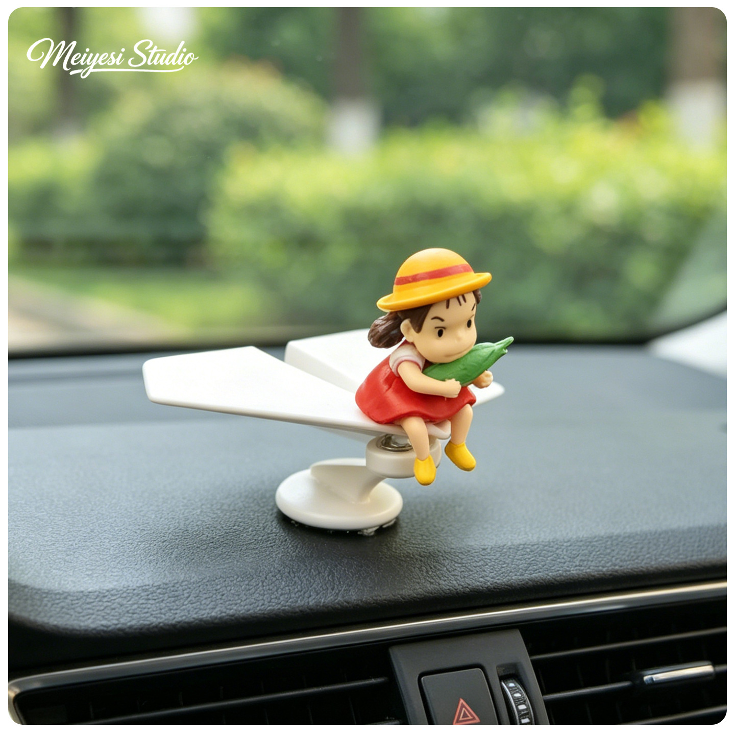 Crayón nuevo avión giratorio 2026 nuevo automóvil adorable joyería de dibujos animados decoración de curación descompresión