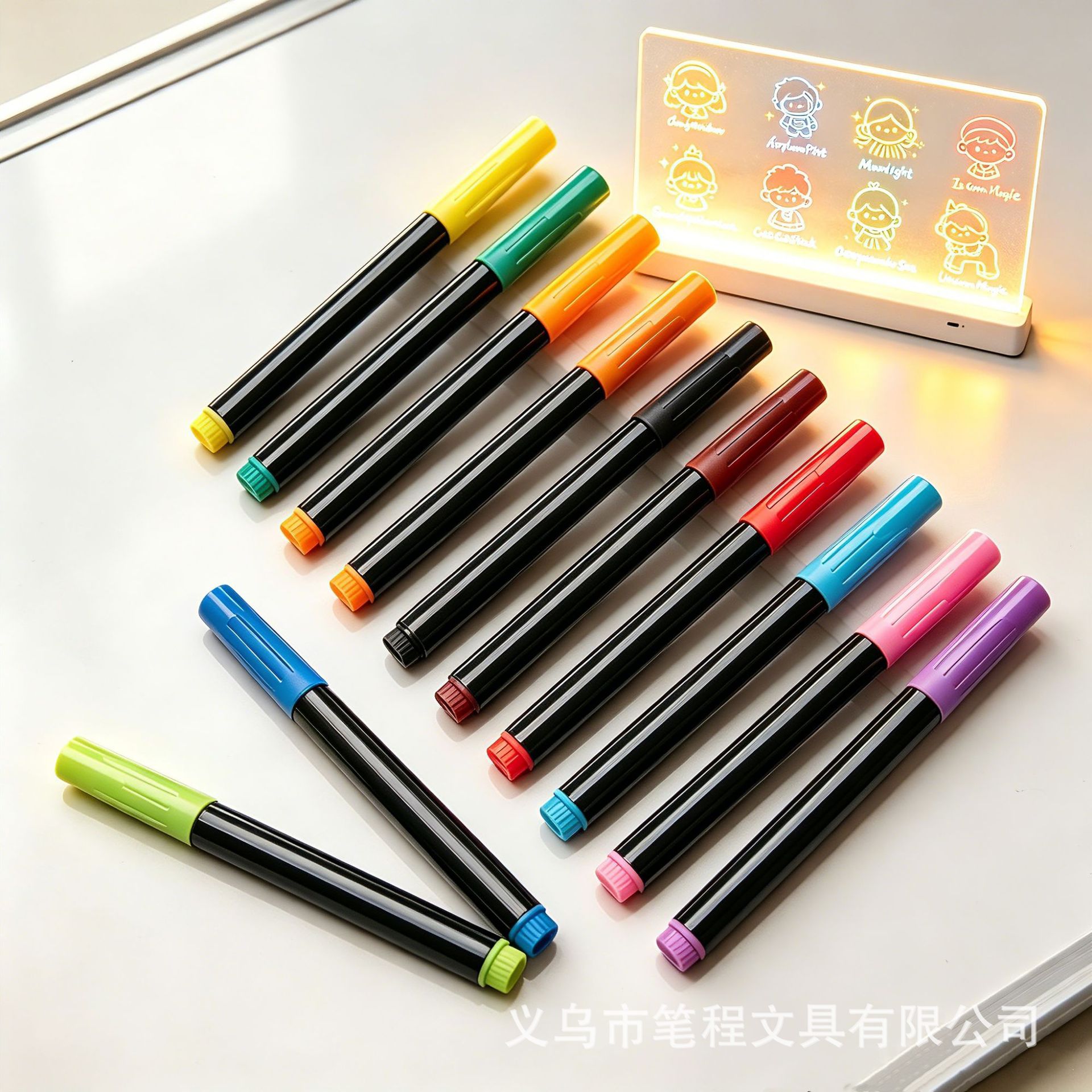 Dust-Free Liquid Chalk Erasable Whiteboard Blackboard Glass Window Marker Pen Led Light Board Pen Acrylic Board Painting Pen
