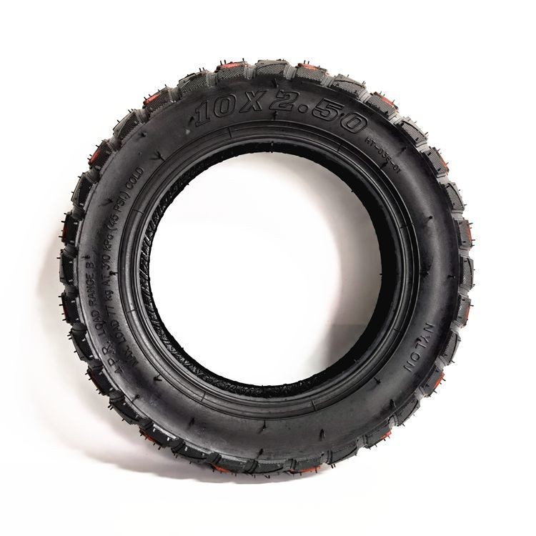 10*2.5电动滑板车越野轮胎10x2.50充气内外胎10英寸加厚越野真空