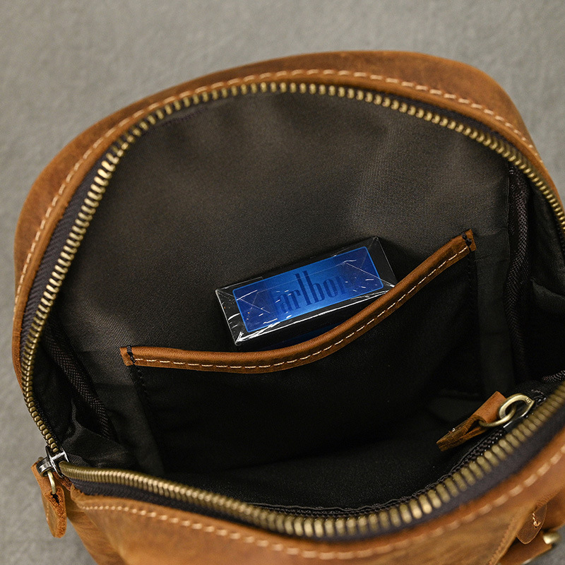 Bauletto in pelle di cavallo pazzo per uomo casual, borsa a tracolla semplice in pelle di mucca con croce diagonale, borsa da viaggio all'aperto_voghion.com