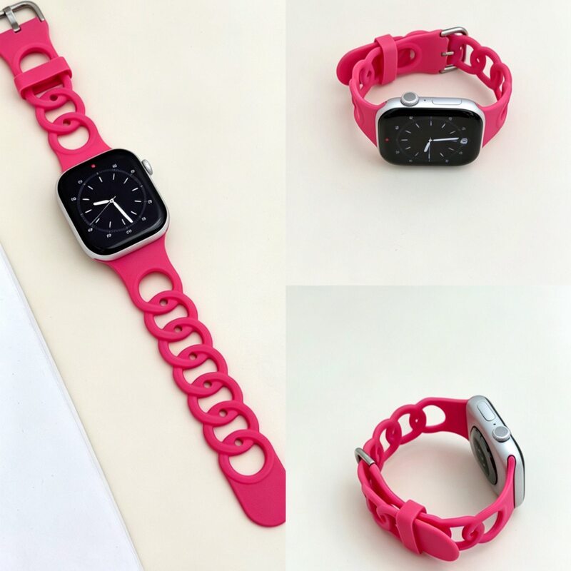 Breathable Donut Silicone Strap Suitable for Huawei Apple Watch S11 Watch S10 Generation 987Se