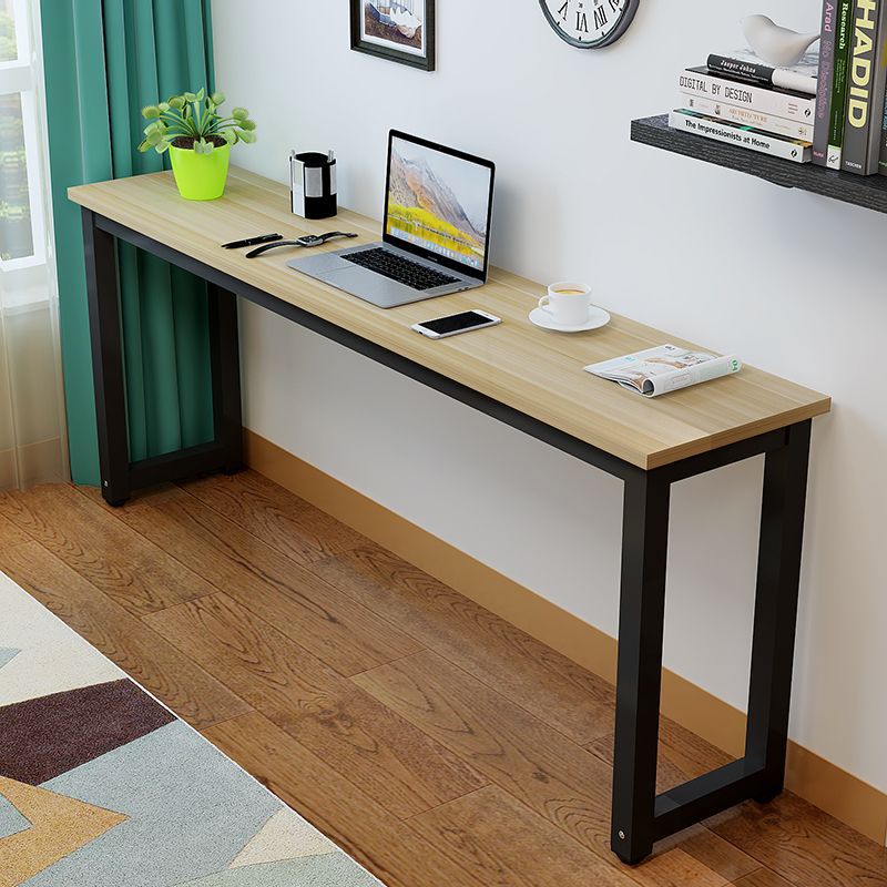 Mesa de mesa de barra simple mesa de computadora moderna alquiler de escritorio de estudio de escritorio contra la pared de escritorio rectangular bar